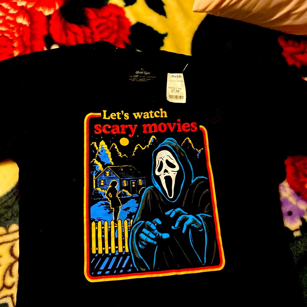 It’s a Scarface shirt very popular